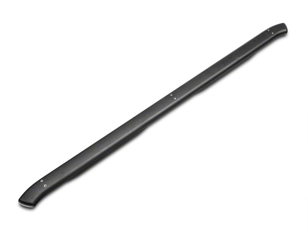 Barricade Pinnacle 4-Inch Oval Bent End Side Step Bars; Body Mount; Black (99-13 Sierra 1500 Extended Cab, Crew Cab)