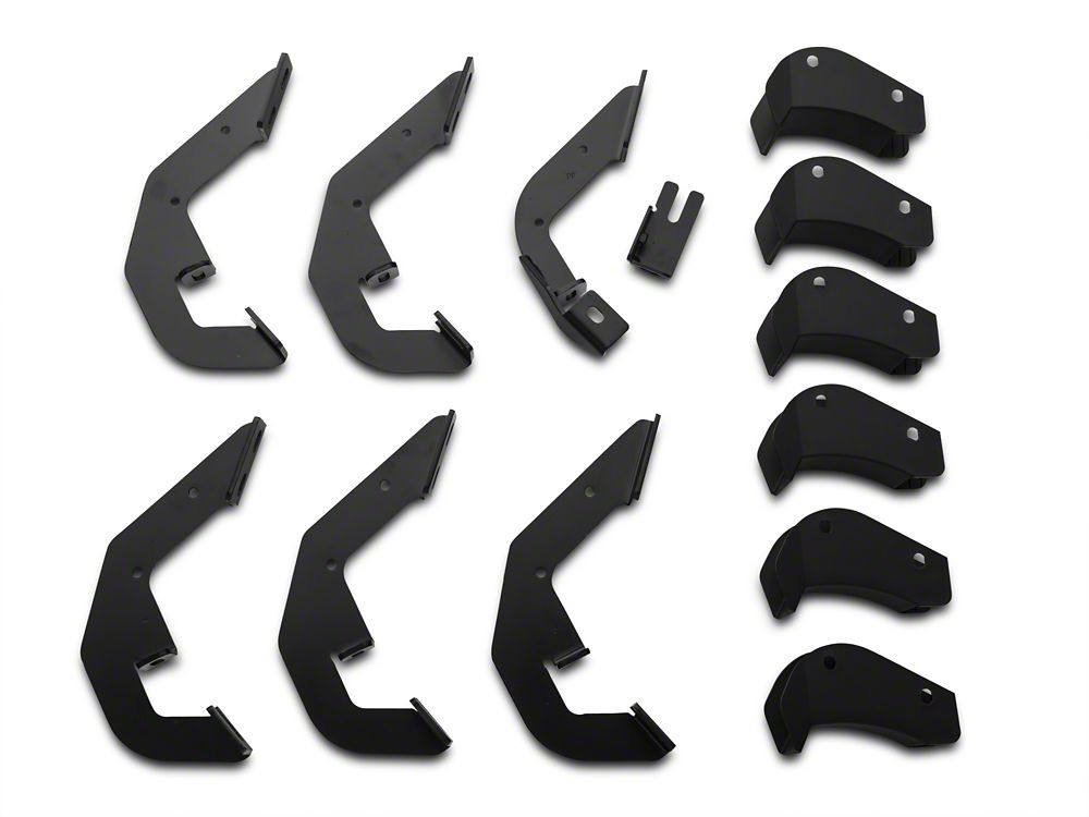 Barricade T4 Side Step Bars; Rocker Mount; Stainless Steel (07-13 Sierra 1500 Extended Cab, Crew Cab)