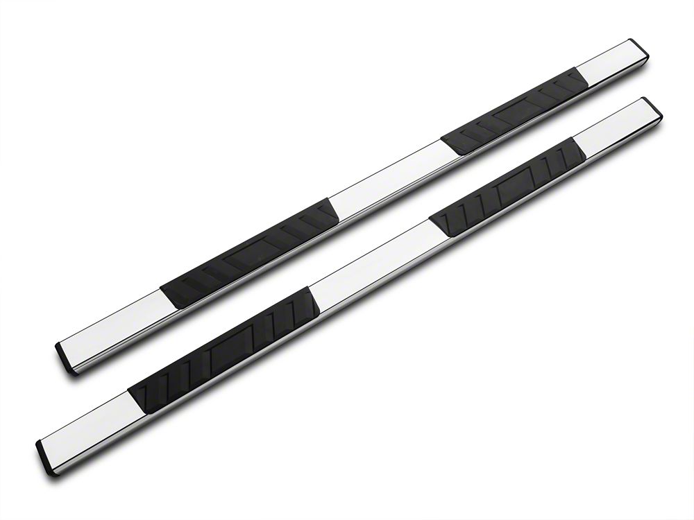 Barricade T4 Side Step Bars; Rocker Mount; Stainless Steel (14-18 Sierra 1500 Double Cab, Crew Cab)