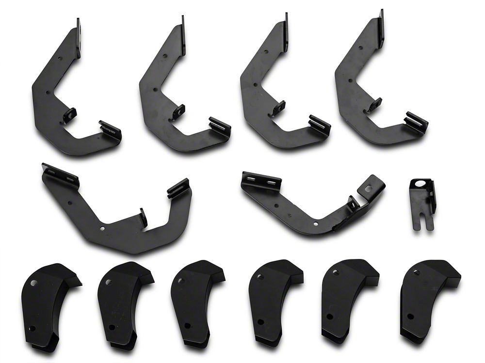 Barricade T4 Side Step Bars; Rocker Mount; Stainless Steel (14-18 Sierra 1500 Double Cab, Crew Cab)