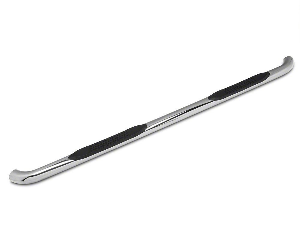 Barricade 3-Inch Side Step Bars; Rocker Mount; Stainless Steel (14-18 Sierra 1500)