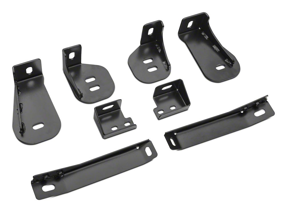Barricade 3-Inch Side Step Bars; Body Mount; Black (99-13 Sierra 1500)