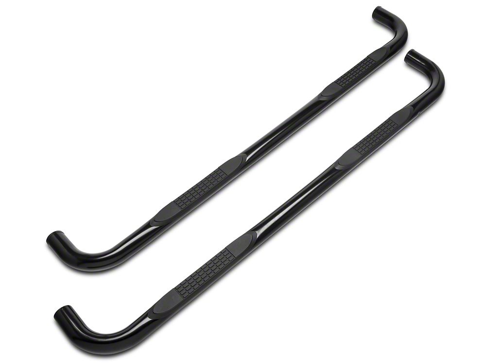 Barricade 3-Inch Side Step Bars; Body Mount; Black (14-18 Sierra 1500)