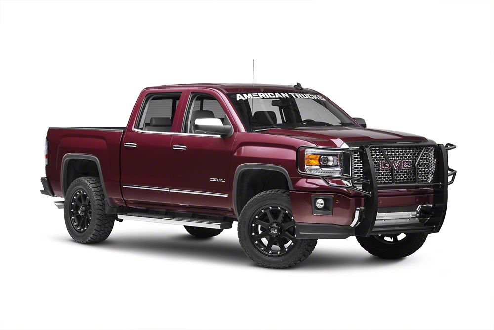 Barricade Extreme HD Grille Guard; Black (14-18 Sierra 1500)