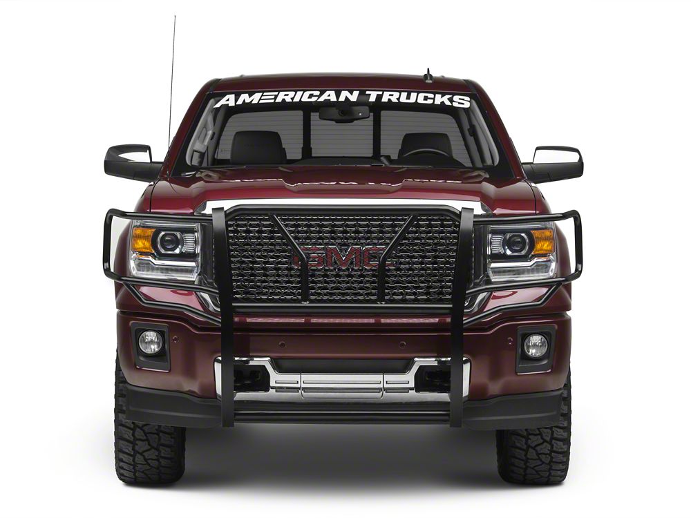 Barricade Extreme HD Grille Guard; Black (14-18 Sierra 1500)
