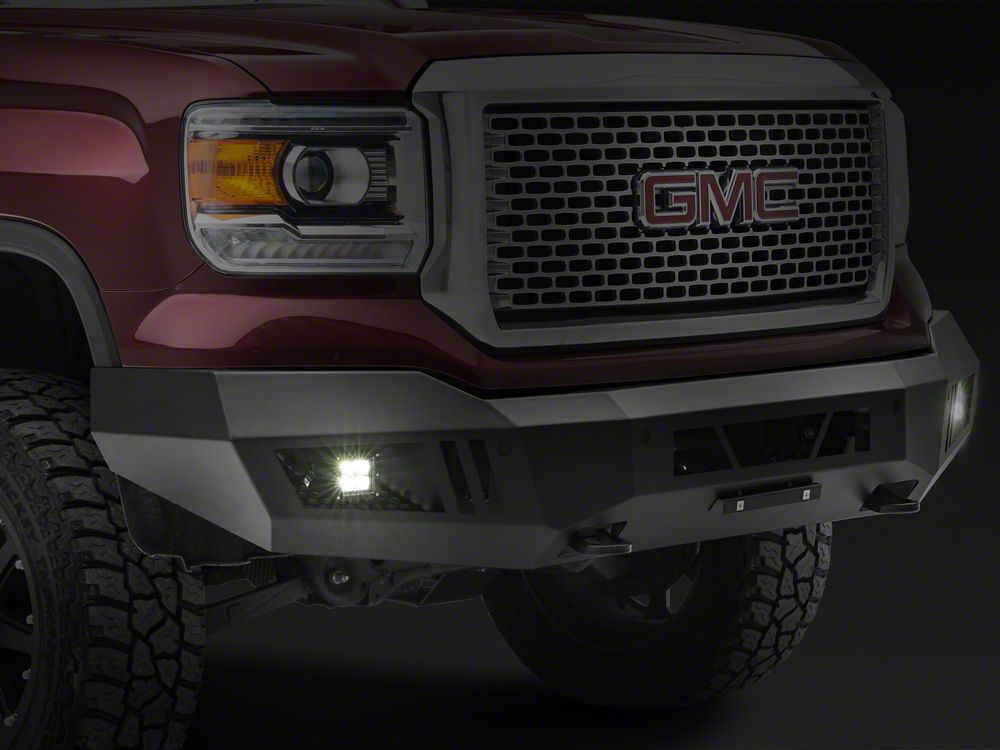 Barricade Extreme HD Front Bumper with LED Fog and Spot Lights (14-15 Sierra 1500)