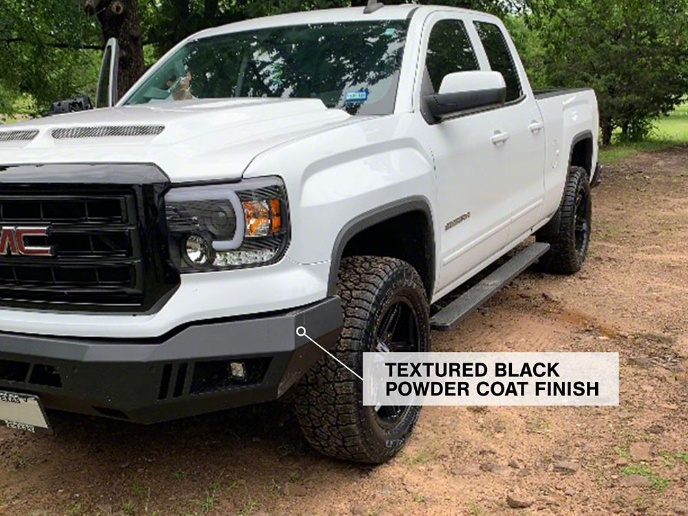 Barricade Extreme HD Front Bumper with LED Fog and Spot Lights (14-15 Sierra 1500)