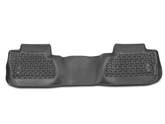 Barricade Rear Floor Mat; Gray (14-18 Sierra 1500 Double Cab, Crew Cab)