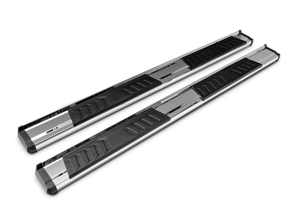 Barricade S6 Running Boards; Stainless Steel (14-18 Sierra 1500 Double Cab, Crew Cab)