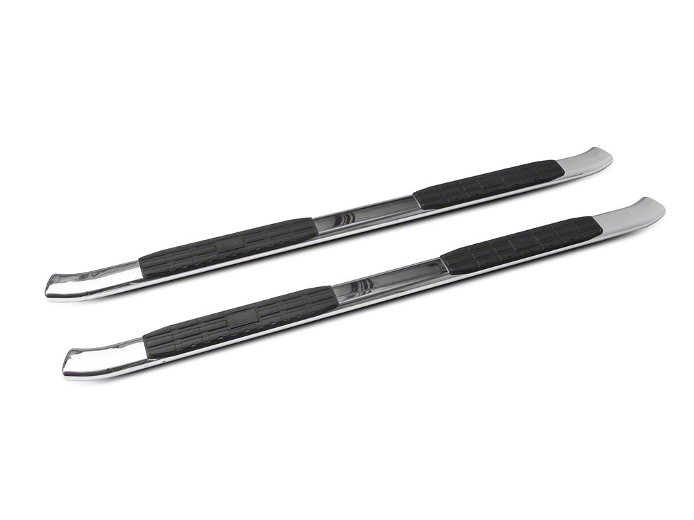 Barricade PNC Side Step Bars; Stainless Steel (19-25 Sierra 1500 Crew Cab)