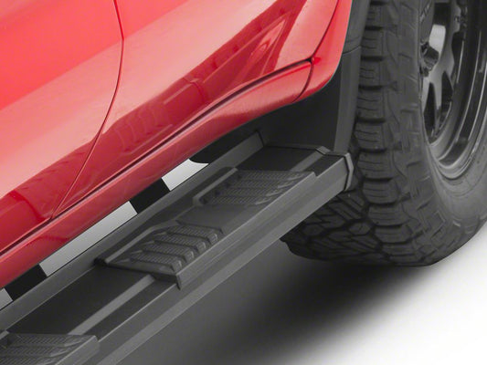 Barricade S6 Running Boards; Black (19-25 Sierra 1500 Crew Cab)