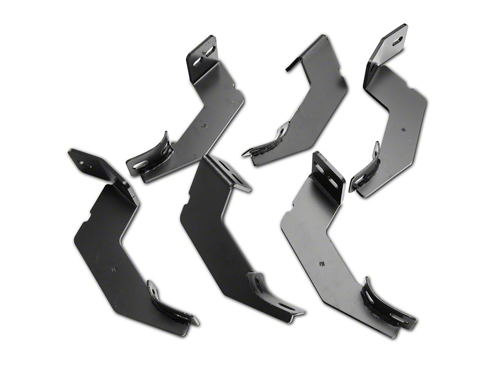 Barricade T4 Side Step Bars; Black (19-25 Sierra 1500 Double Cab)