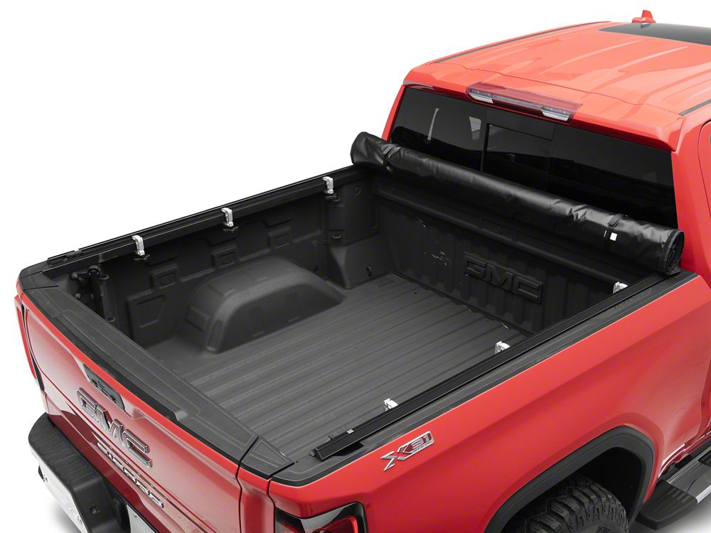 Barricade Soft Roll Up Tonneau Cover (19-25 Sierra 1500 w/ 5.80-Foot Short & 6.50-Foot Standard Box)