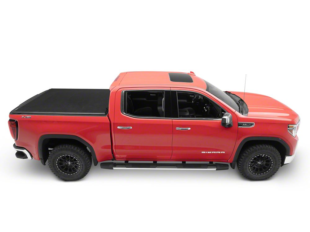 Barricade Soft Roll Up Tonneau Cover (19-25 Sierra 1500 w/ 5.80-Foot Short & 6.50-Foot Standard Box)