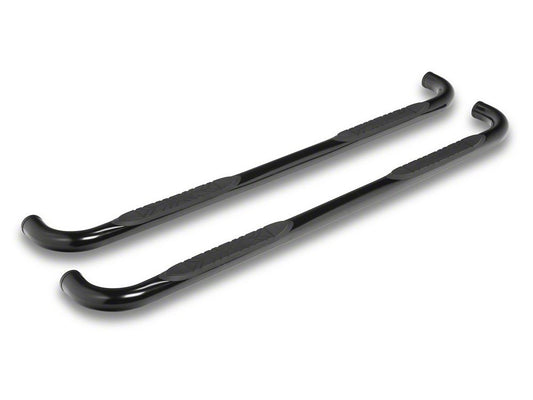 Barricade E-Series 3-Inch Side Steps; Black; Body Mount (19-25 Sierra 1500 Double Cab)