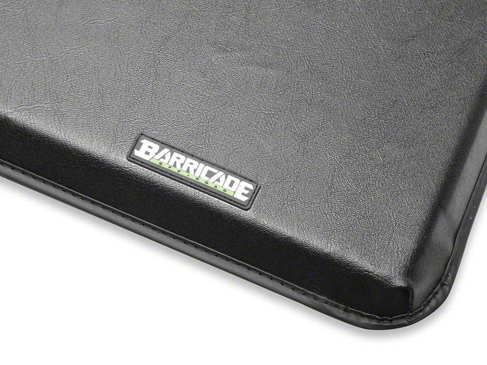 Barricade Soft Quad-Fold Tonneau Cover (19-25 Sierra 1500 w/ 5.80-Foot Short Box)