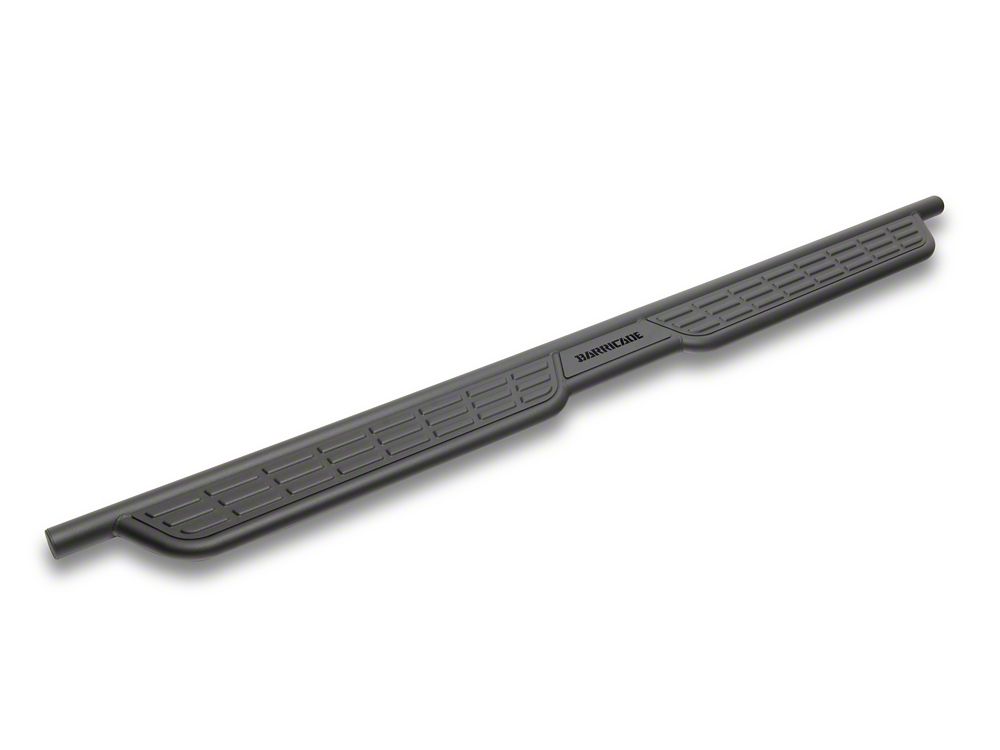 Barricade Formed HD Running Boards; Textured Black (19-25 Sierra 1500 Crew Cab)