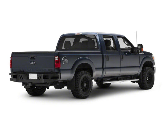Barricade HD Rear Bumper; Textured Black (11-16 F-250 Super Duty)
