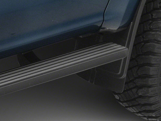 Barricade Aluminum Running Boards; Black (17-25 F-250 Super Duty SuperCrew)