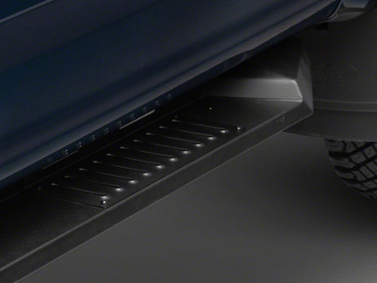 Barricade Steel Running Boards; Black (17-25 F-250 Super Duty SuperCrew)