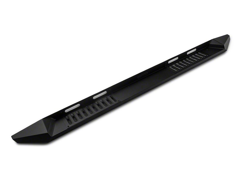 Barricade Steel Running Boards; Black (17-25 F-250 Super Duty SuperCrew)