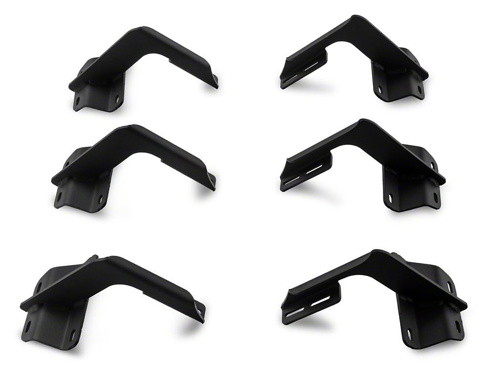 Barricade Steel Running Boards; Black (17-25 F-250 Super Duty SuperCrew)