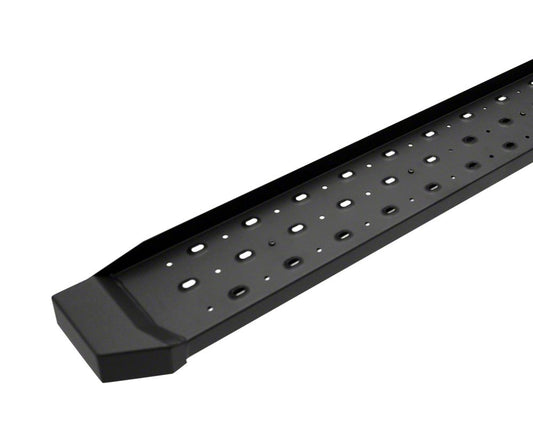 Barricade Rattler Running Boards; Black (17-25 F-250 Super Duty Regular Cab)
