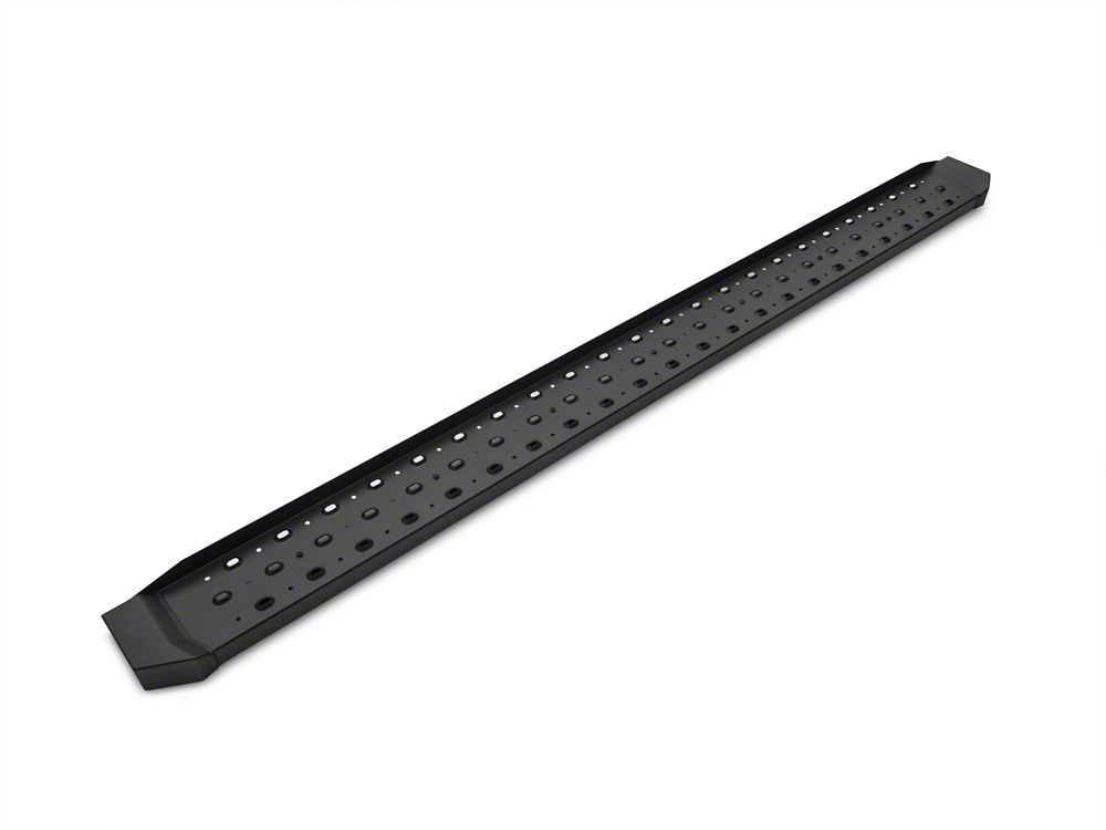 Barricade Rattler Running Boards; Black (17-25 F-250 Super Duty SuperCab)