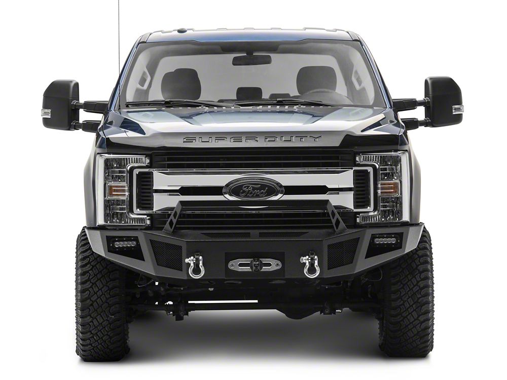 Barricade HD Front Winch Bumper with LED Lighting (17-22 F-250 Super Duty)