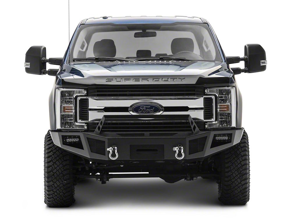 Barricade HD Front Winch Bumper with LED Lighting (17-22 F-250 Super Duty)