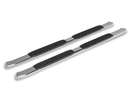 Barricade PNC Side Step Bars; Stainless Steel (17-25 F-250 Super Duty SuperCab)