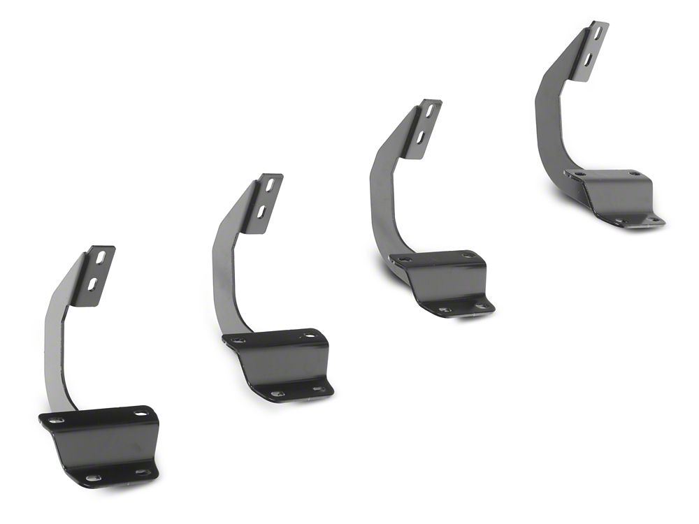 Barricade PNC Side Step Bars; Textured Black (17-25 F-250 Super Duty SuperCab)
