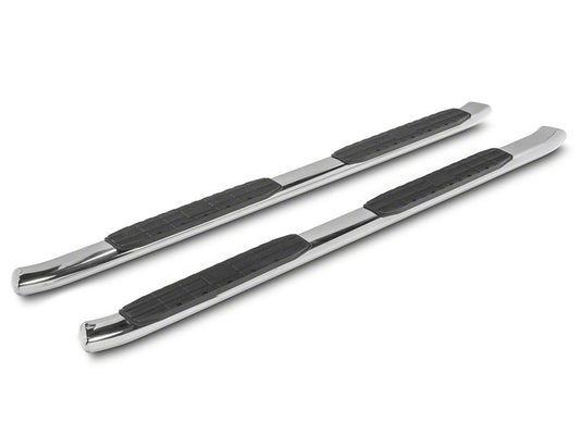 Barricade PNC Side Step Bars; Stainless Steel (20-25 Sierra 3500 HD Double Cab)