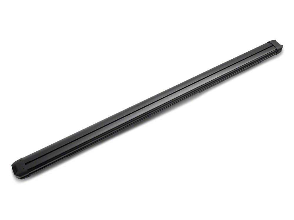 Barricade Saber 5-Inch Aluminum Side Step Bars; Black Cover Plates (20-25 Sierra 3500 HD Double Cab)