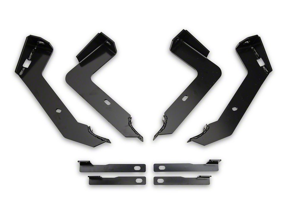 Barricade 5-Inch Oval Straight End Side Step Bars; Gloss Black (03-09 RAM 3500 Quad Cab)