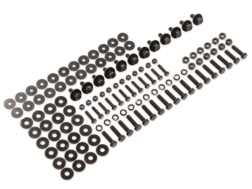 Barricade Replacement Side Step Bar Hardware Kit for SHR2051 Only (10-24 RAM 3500 Crew Cab)
