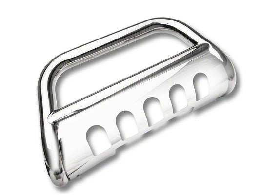 Barricade 3-Inch Bull Bar; Stainless Steel (07-10 Silverado 3500 HD)