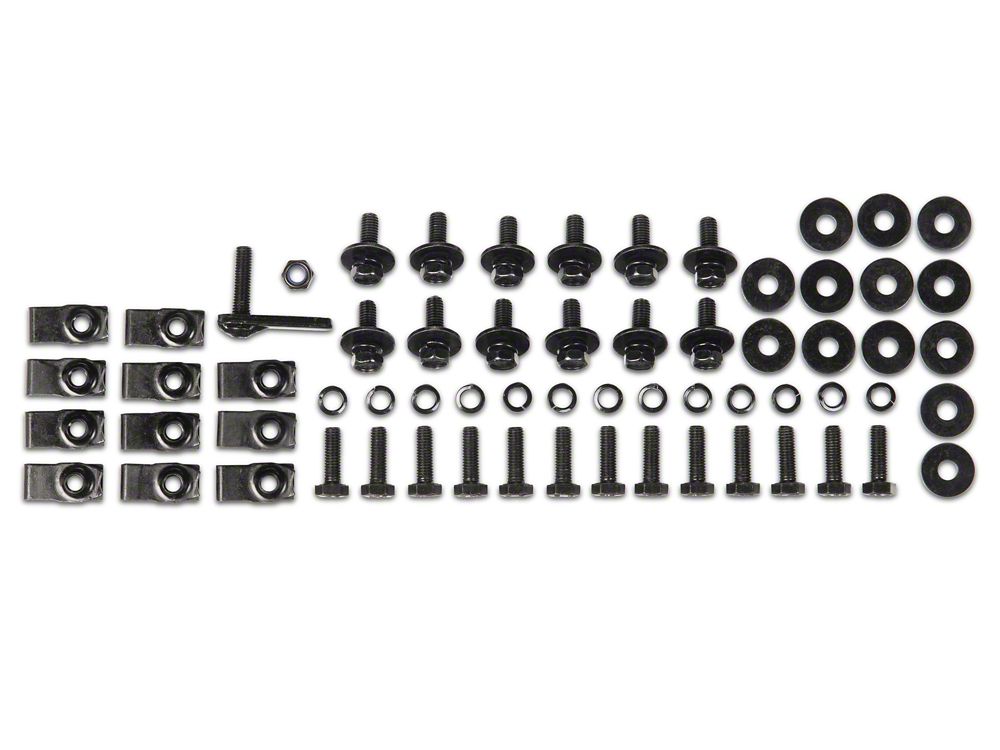 Barricade Replacement Bumper Hardware Kit for SHS5577 Only (20-25 Silverado 3500 HD)