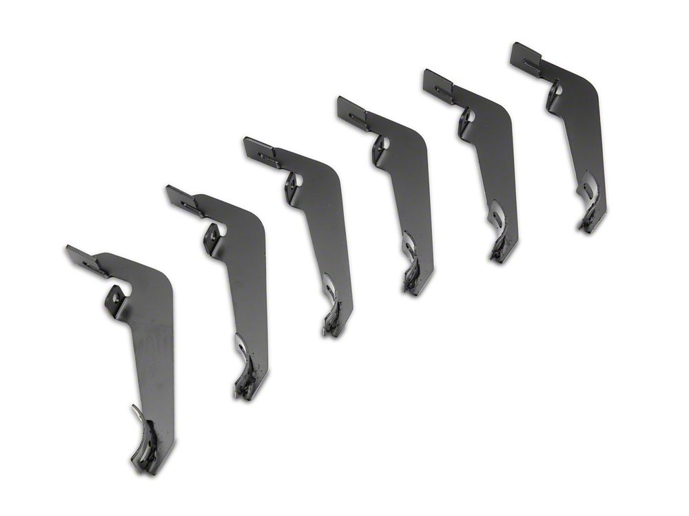 Barricade 3-Inch Side Step Bars; Body Mount; Black (20-25 Silverado 3500 HD Double Cab)