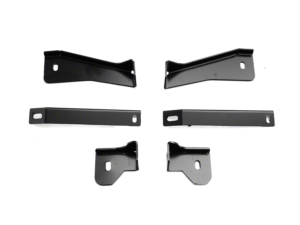 Barricade 4-Inch Oval Bent End Side Step Bars; Stainless Steel (20-25 Silverado 3500 HD Crew Cab)