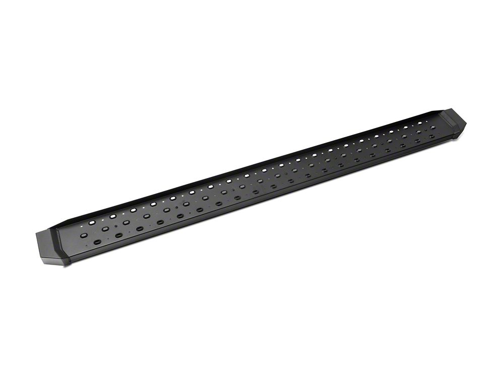 Barricade Rattler Running Boards; Black (20-25 Silverado 3500 HD Crew Cab)