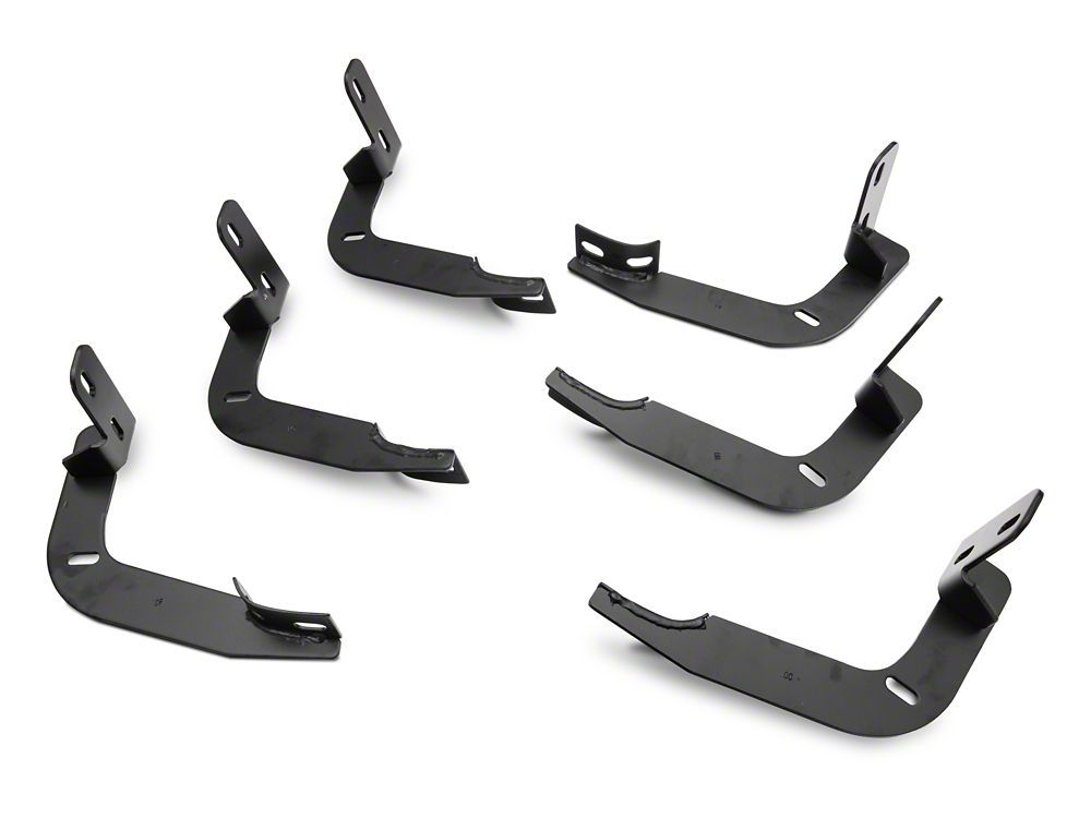 Barricade Saber 5-Inch Aluminum Side Step Bars; Stainless Cover Plates (20-25 Silverado 3500 HD Double Cab)