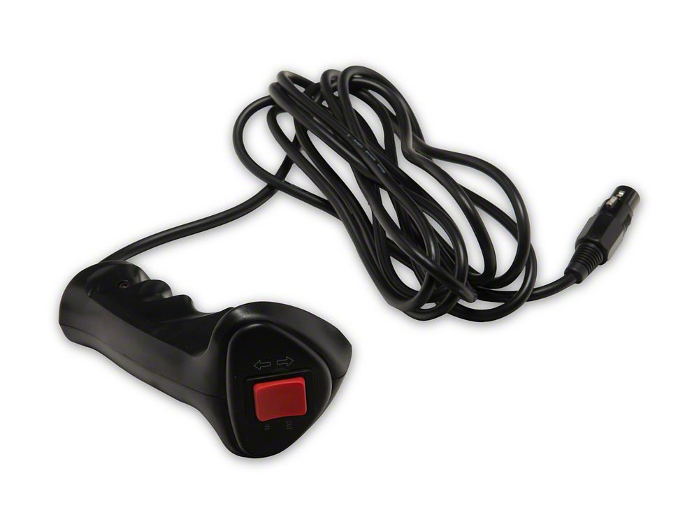 Barricade 9,500 lb. Winch with Black Synthetic Rope (Universal; Some Adaptation May Be Required)