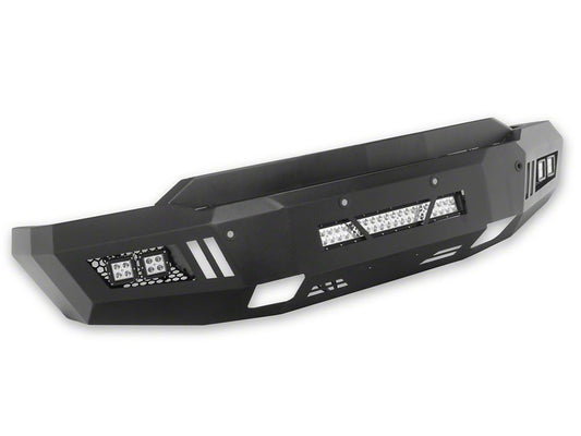 Barricade HD Front Bumper with LED Fog Lights and 20-Inch LED Light Bar (20-23 Silverado 3500 HD)
