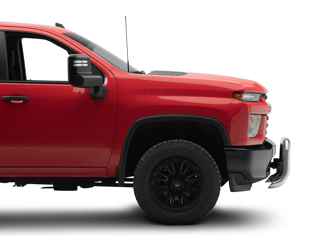 Barricade 3-Inch Bull Bar; Stainless Steel (20-25 Silverado 3500 HD)