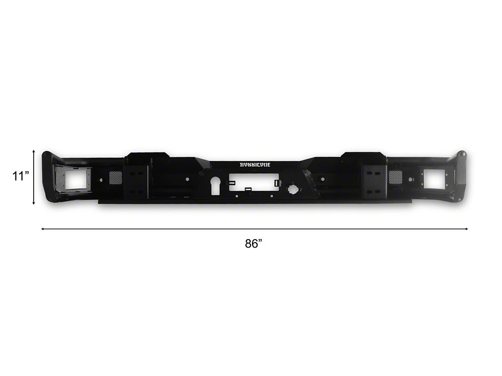 Barricade HD4 Tubular Rear Bumper (20-26 Silverado 3500 HD)