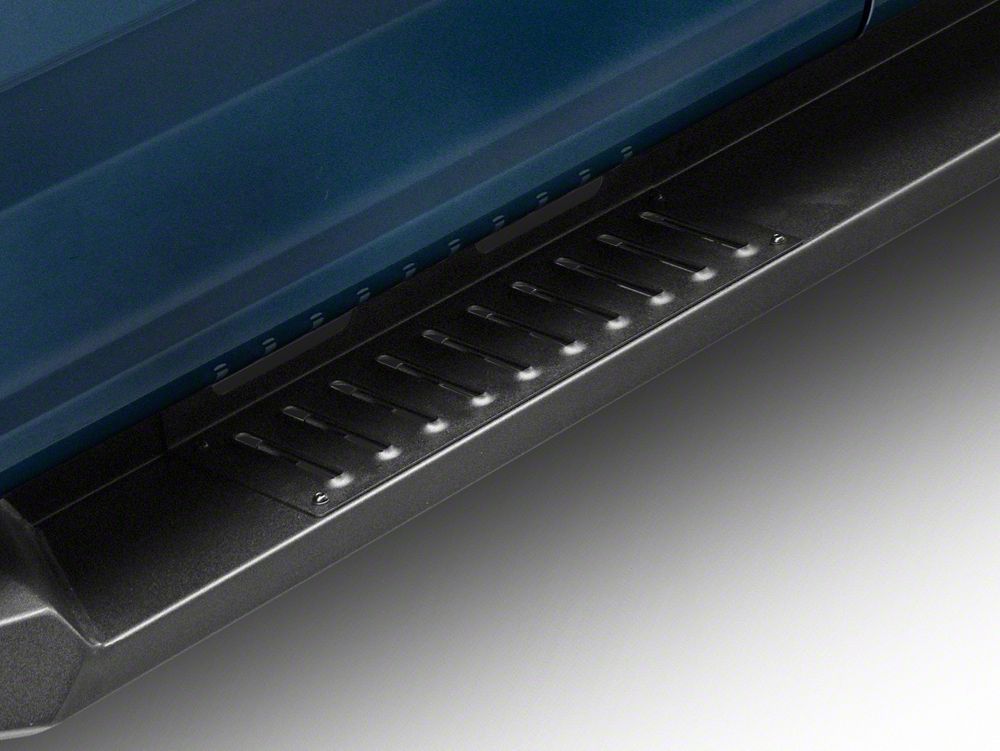 Barricade HD Steel Running Boards; Texutred Black (17-25 F-350 Super Duty SuperCrew)