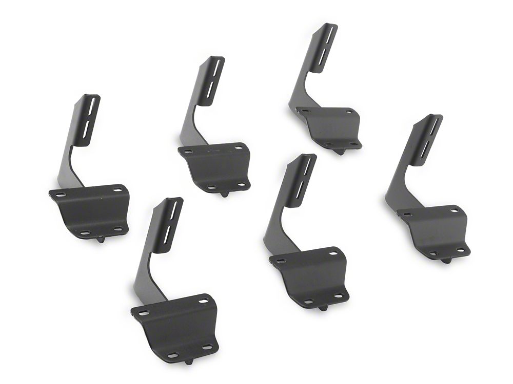 Barricade HD Steel Running Boards; Texutred Black (17-25 F-350 Super Duty SuperCrew)