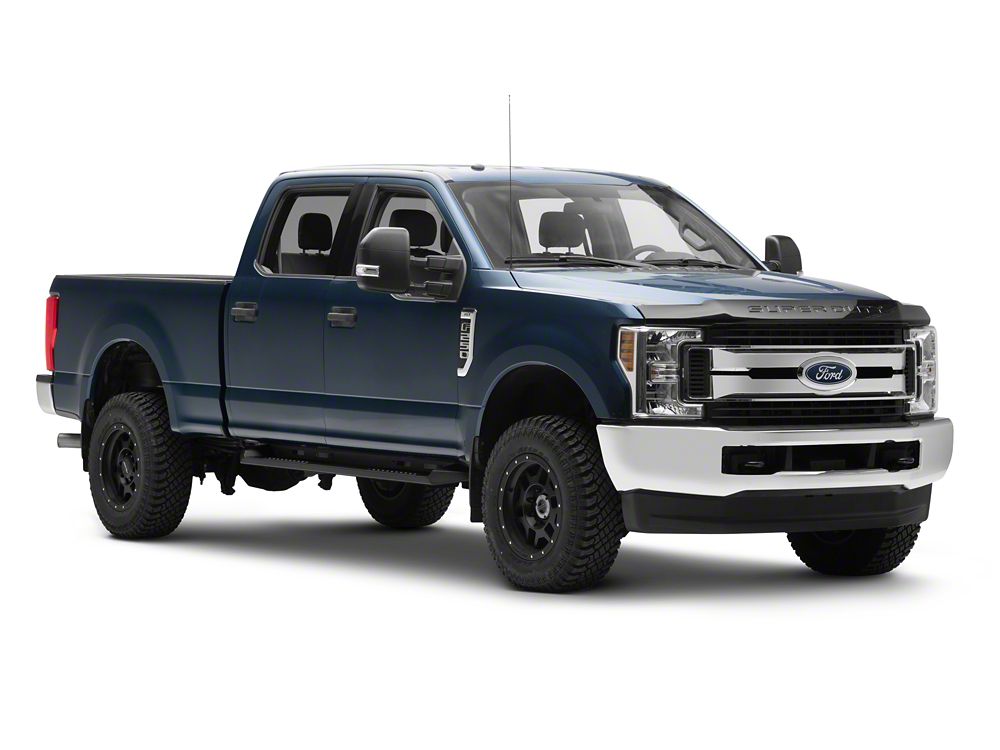 Barricade HD Steel Running Boards; Texutred Black (17-25 F-350 Super Duty SuperCrew)