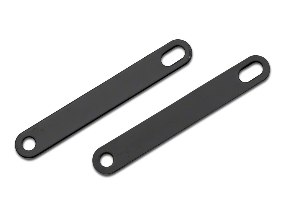 Barricade 3-Inch Round Curved Side Step Bars; Gloss Black (09-14 F-150)